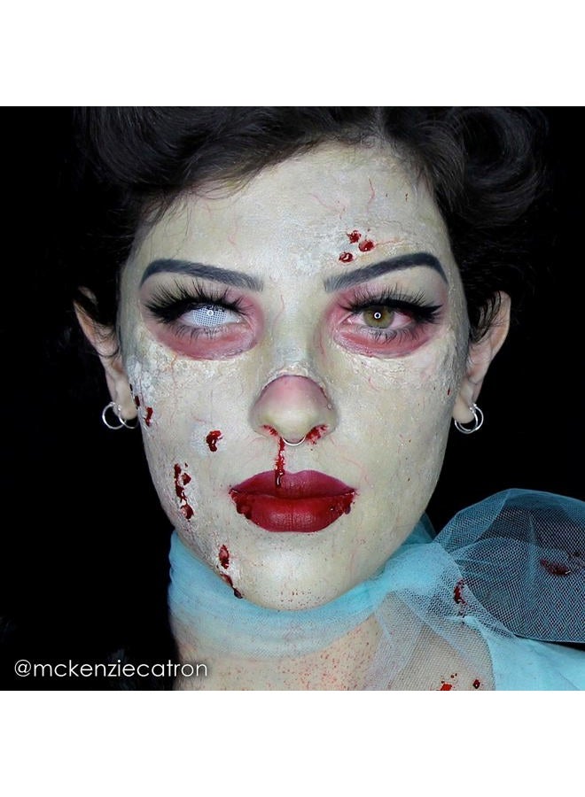 mehron لاتكس سائل للمكياج | مكياج مؤثرات خاصة | هالوين | غراء لاتكس للبشرة | غراء بروستhetics 4.5 أونصة سائلة (133 مل) (لحم الزومبي) - Image 3