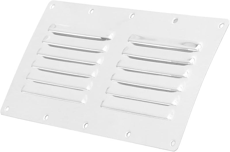 Stainless Steel Air Vent Cover Grille 231x115mm Mirror Polished For Boat RV Bathroom Ventilation - Image 1