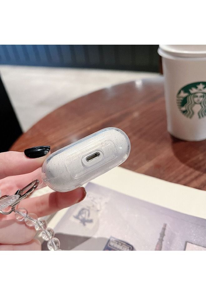Airpods 3 غطاء القضية, Airpods 3 حالة وقائية مع سلسلة المفاتيح, لينة TPU فراشة تصميم القضية لأبل AirPods 3 - Image 3