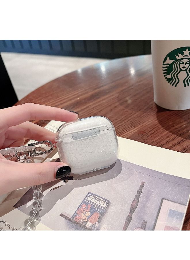 Airpods 3 غطاء القضية, Airpods 3 حالة وقائية مع سلسلة المفاتيح, لينة TPU فراشة تصميم القضية لأبل AirPods 3 - Image 2