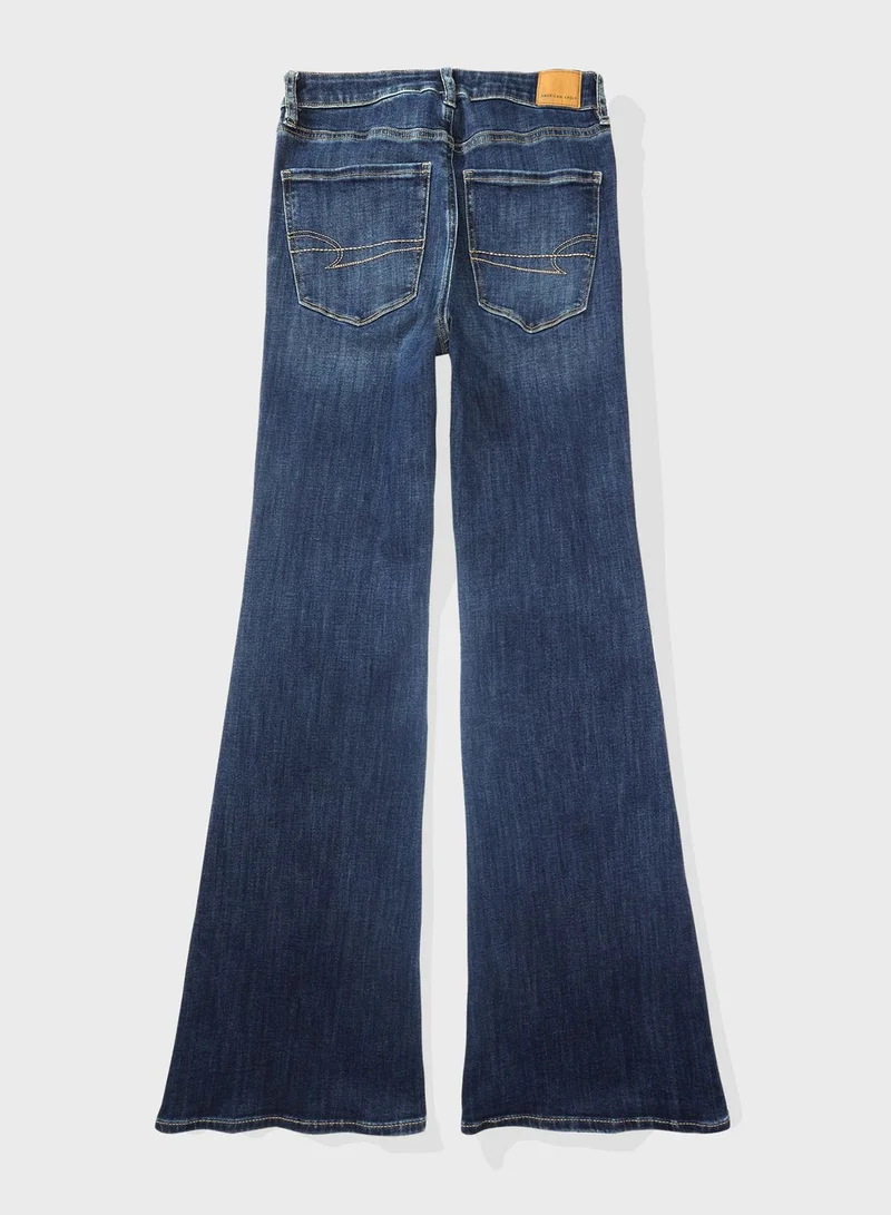 American Eagle High Waist Flared Jeans