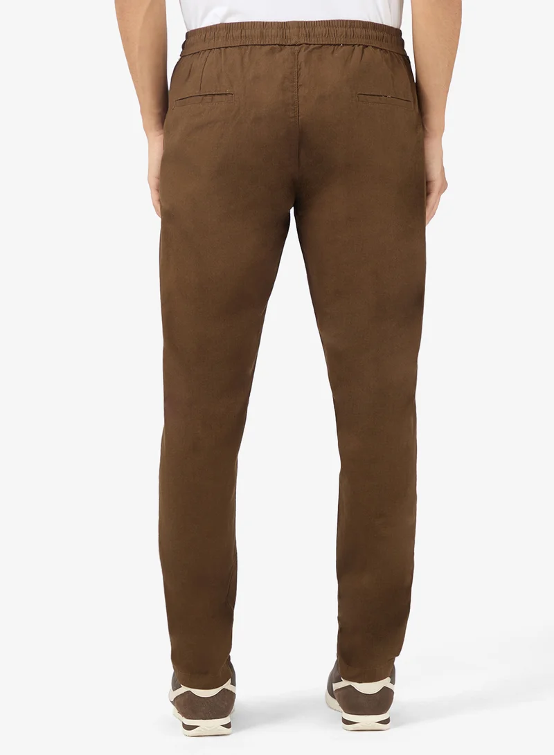 Seventy Five Relaxed Fit Ankle Length Pant