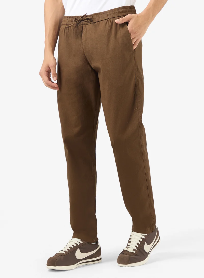 Relaxed Fit Ankle Length Pant