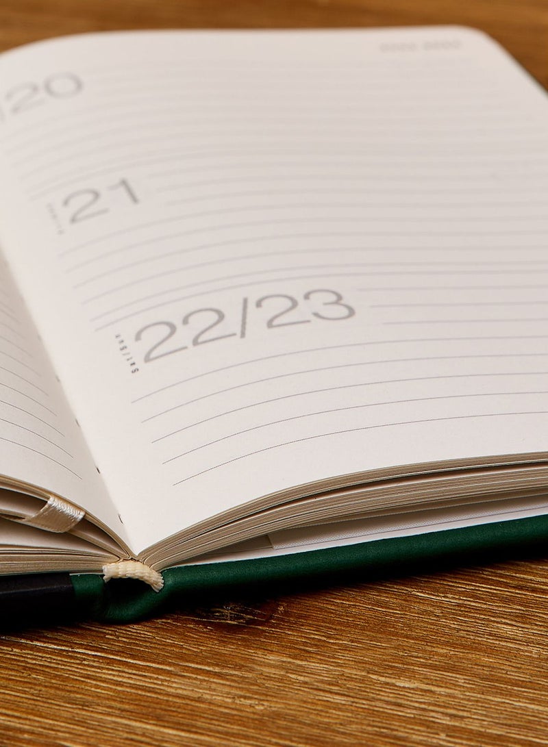 Typo A5 Green Weekly Planner Diary  - Image 4