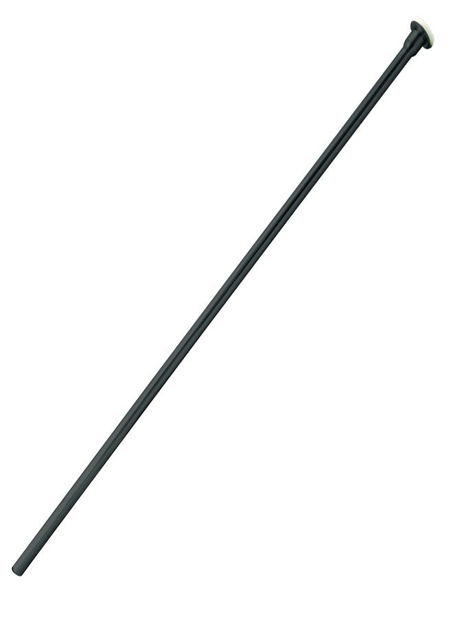 Westbrass D105KFH-62 5/8" x 3/8" OD x 20" Flat Head Riser Supply Line Kit with Round Handle Angle Supply Shut Off Valve for Toilet, Matte Black - Image 5