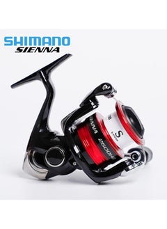 شيمانو بكرة SHIMANO SIENNA SPINNING 2500HG C3000 4000 أصلية 5.0:1/5.2:1 1+1 BB بكرة صيد ملتوية لصيد المياه المالحة.  - Image 2