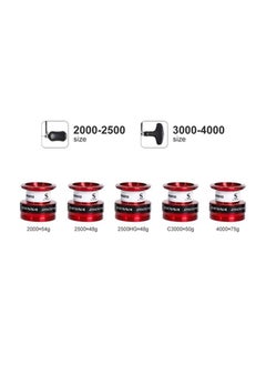 شيمانو بكرة SHIMANO SIENNA SPINNING 2500HG C3000 4000 أصلية 5.0:1/5.2:1 1+1 BB بكرة صيد ملتوية لصيد المياه المالحة.  - Image 5