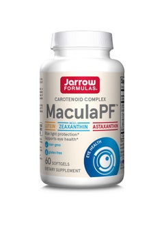 jarrow formulas Maculapf 60 Softgels Blue Light Protection Supplement Supports Eye Health & The Eyes’ Maculae Includes Three Key Antioxidant Carotenoids 60 Servings  - Image 2