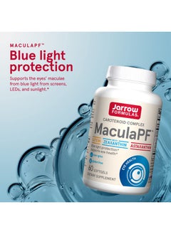 jarrow formulas Maculapf 60 Softgels Blue Light Protection Supplement Supports Eye Health & The Eyes’ Maculae Includes Three Key Antioxidant Carotenoids 60 Servings  - Image 3