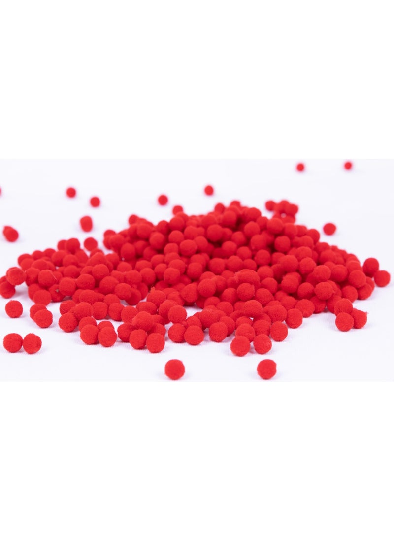 Plush pompom, 6 mm 100 pieces Red - pzsku/ZFE41D6F1CD40A4ADEDD4Z/45/_/1725792692/aea4120c-1365-4eba-9d02-76048db07785