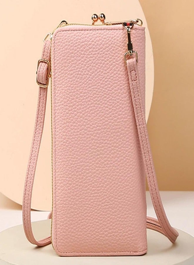 TYPIFY Women’s Sling Bag - Stylish PU Leather Crossbody Bag with Floral Embroidery | Adjustable Strap | Mobile Pouch for Casual, Travel, Shopping & Party Use | Gift for Her (Pink) - Image 5