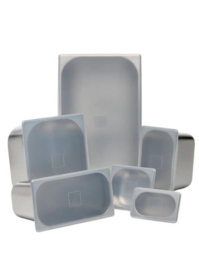YASHTECH Flexsil Silicone Lid 1/4 Steam Pan Size Reusable Food Pan Cover 1 Piece  - Image 4