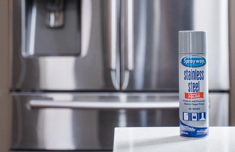 Sprayway SW841R Oil-based Stainless Steel Cleaner and Polish, Protects and Preserves, Resists Streaks and Finger prints, 15 Oz. - Image 1