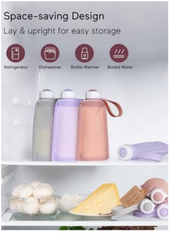 Reusable Silicone Breast Milk Bags, For Breastfeeding Saver With Leakproof, Freezer Storing Pouches, BPA Free - pzsku/ZFE422CABB01B0C2AE22EZ/45/_/1740323414/ba3b4f3d-c27d-4f60-8f22-84321dd3039d