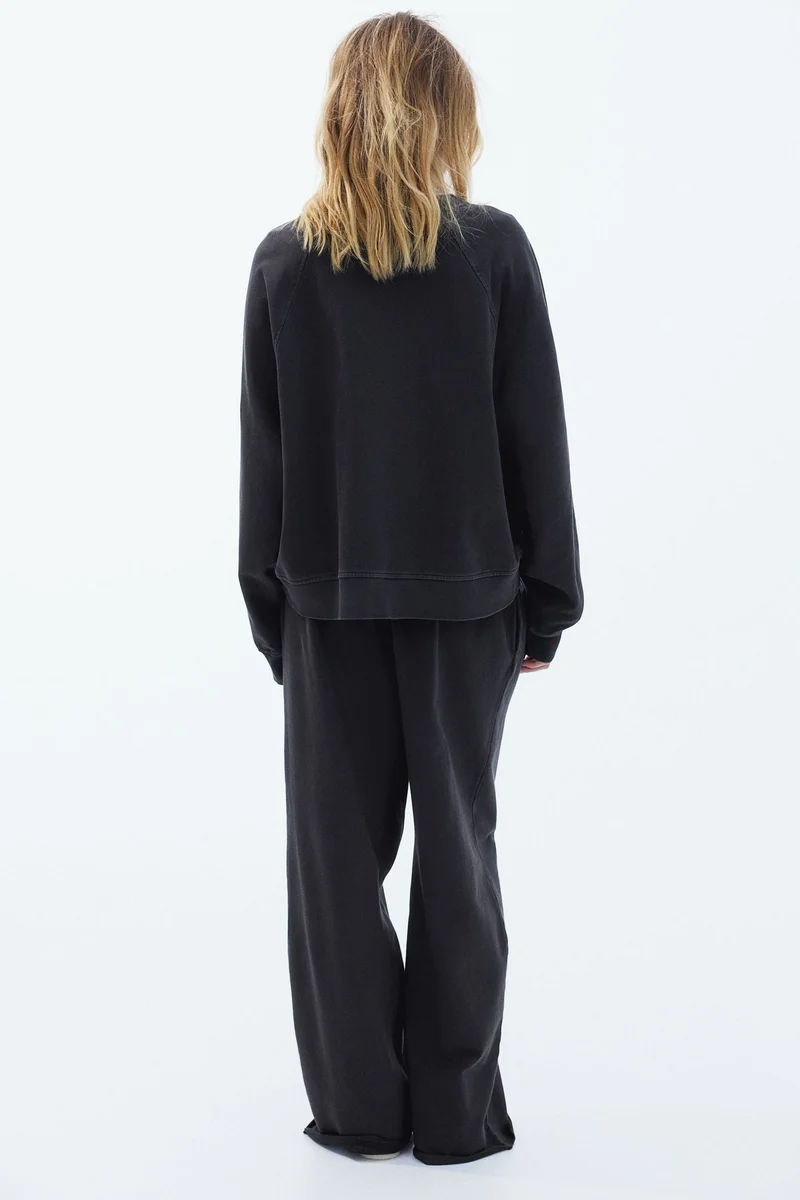 اتش اند ام Washed cotton sweatpants