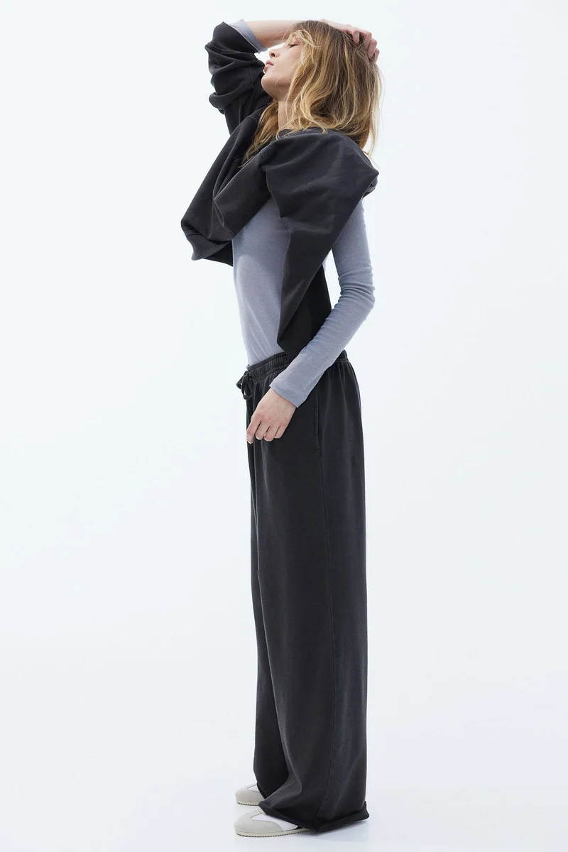 اتش اند ام Washed cotton sweatpants