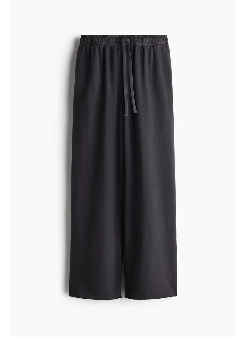اتش اند ام Washed cotton sweatpants