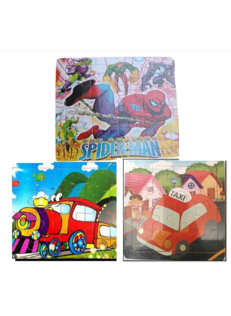 Developing children's skills: Learn to make 3 puzzle shapes - Image 1