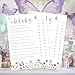 Cazhes Baby Shower Games for Girl 30 Butterfly Oh Baby True or False Game Cards 1 Answer Card Spring Gender Reveal Party Decorations Supplies Favors G04 - Image 3