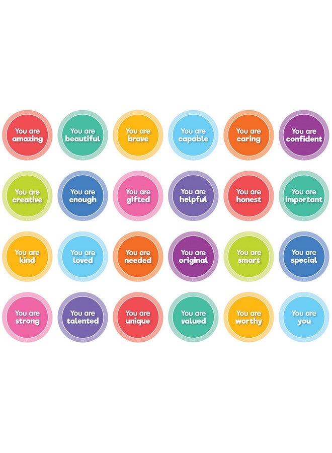 Teacher Created Resources Colorful Magnetic Positive Affirmations (TCR77592) - Image 1