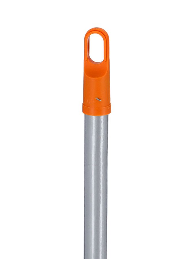 DELCASA Broom With Handle Grey/Orange - Image 3
