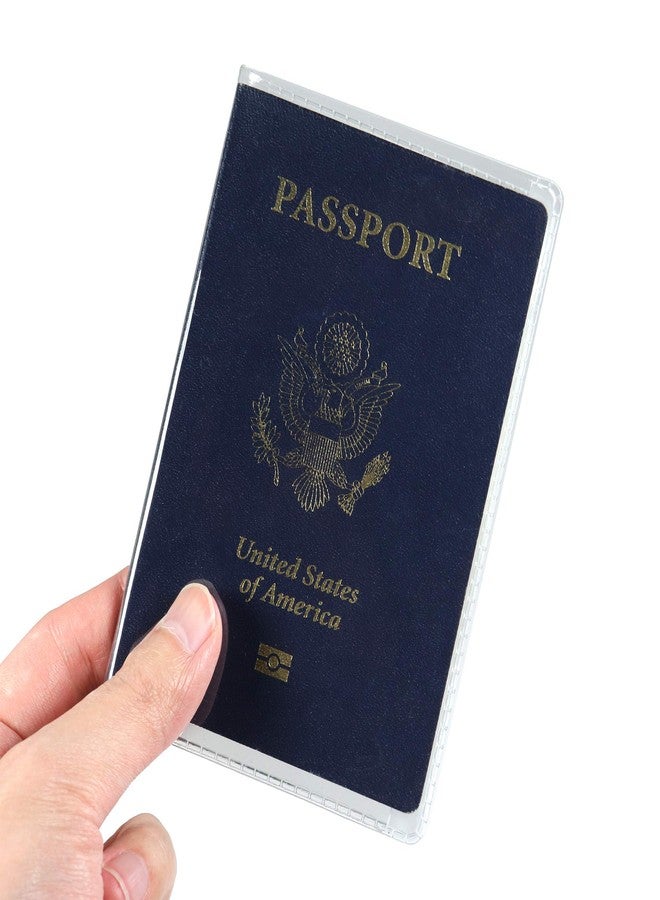 Millennial Essentials unisex-adult Waterproof Clear Passport Cover Plastic Passport Protector Vinyl ID Card Protector Case Holder Travel Pack of 6, - Image 4