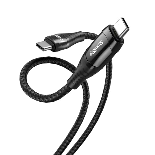 SMALLRIG 240W USB C to USB C Cable 328ft PD 31 240W Fast Charging Cable with LED Dislpaly V Mount Battery for Anker Charger for iPhone 17 for Samsung S23 for MacBook Pro - Image 1