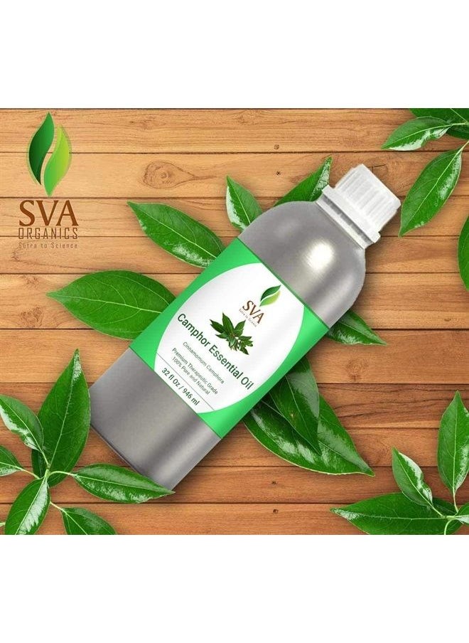 SVA Organics - SVA Organics Camphor Essential Oil (1 Kg) - 100% Pure and Natural Therapeutic Grade Essential Oil | Perfect for Aromatherapy, Skin (32 Ounce) - Image 1