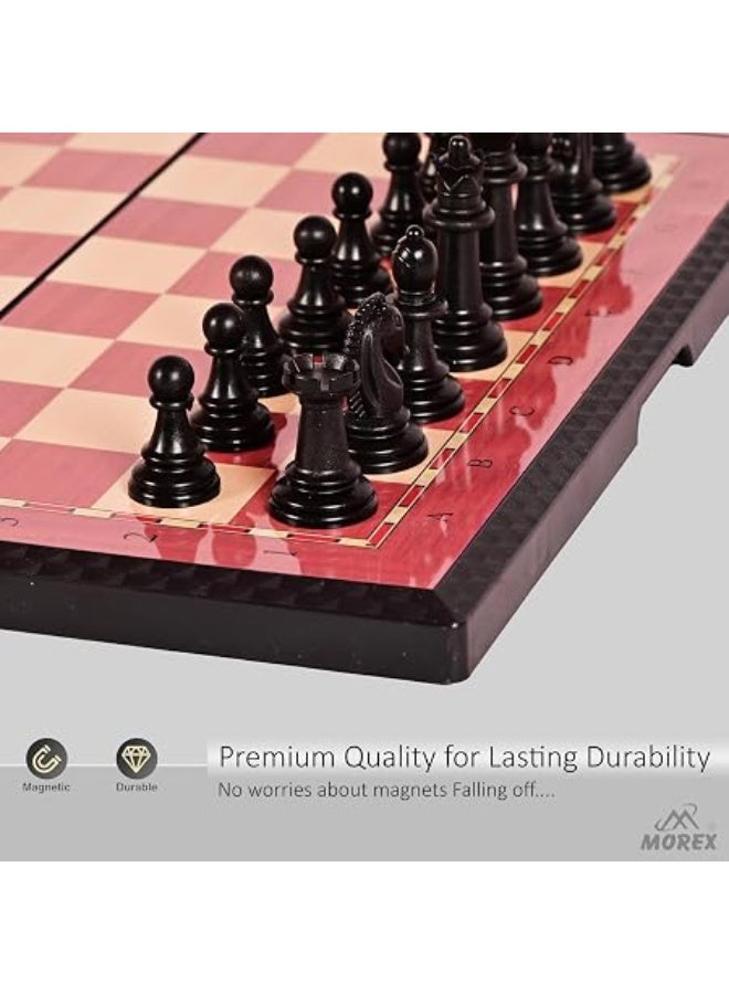 Foldable magnetic chess set, 33 × 34 cm - Image 3
