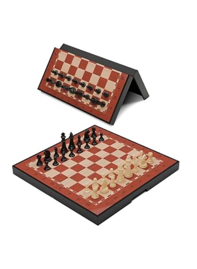 Foldable magnetic chess set, 33 × 34 cm - Image 1
