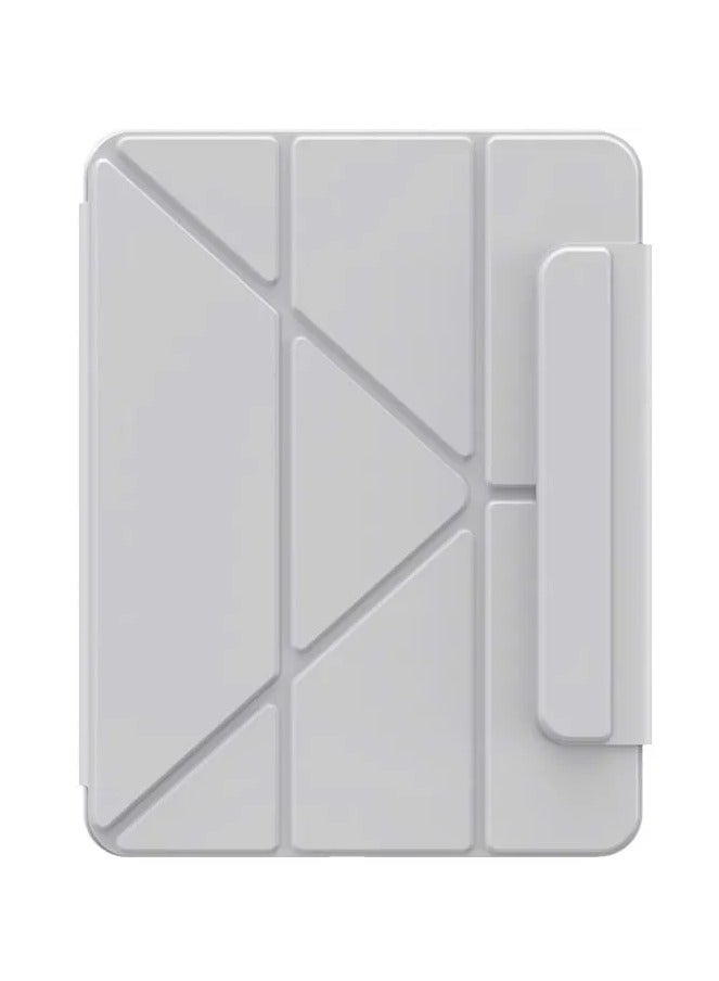 Baseus Minimalist Series Magnetic Case for Pad Pro 11-inch (2018/2020/2021/2022) /Pad Air 4/Air 5/Air6 10.9-inch, Light Gray Light Gray - Image 1