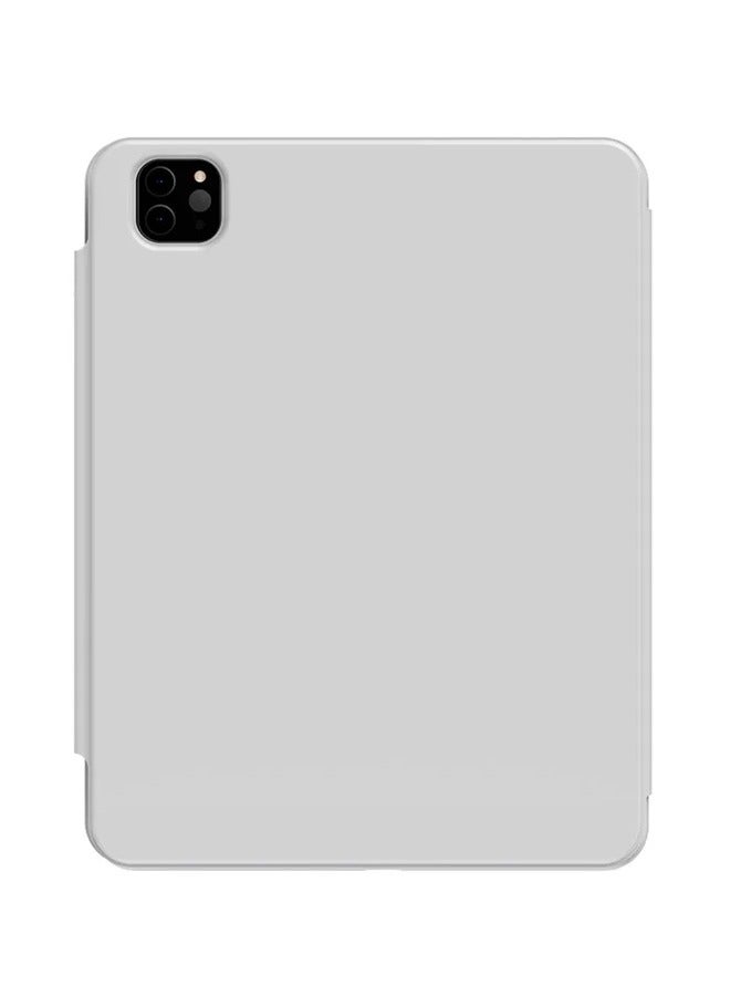 Baseus Minimalist Series Magnetic Case for Pad Pro 11-inch (2018/2020/2021/2022) /Pad Air 4/Air 5/Air6 10.9-inch, Light Gray Light Gray - Image 2