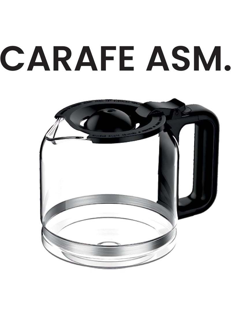 SPJ 12-Cup Coffee Maker – Hot & Iced Brew Coffee Machine | Adjustable Brew Strength | 40-Minute Keep Warm | Self-Clean Function | Smart Touch-Screen Control | 1-Year Warranty (Silver & Black) - Image 5