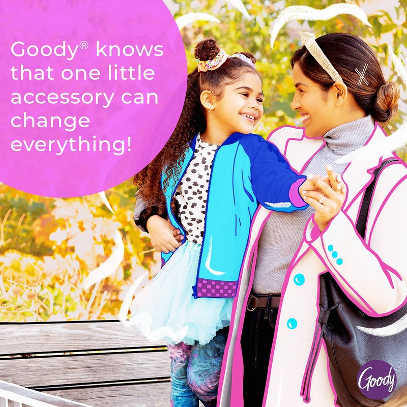 Goody Ouchless Polyband Hair Ties - 250 Ct, Clear, Latex Hair Bands for Women's Hair, Easy Glide, Ultra-Strong Hold Hair Accessories for Women & Men, Secure Hold Ridge Design, All Hair Types - Image 4