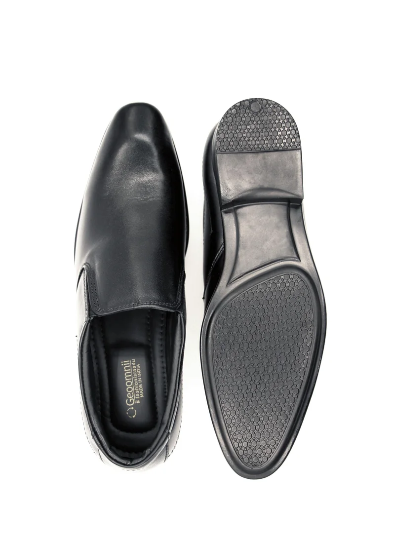 Geoomnii Formal Slip-On Shoes for Men – Stylish & Comfortable Footwear for Office, Parties & Special Occasions