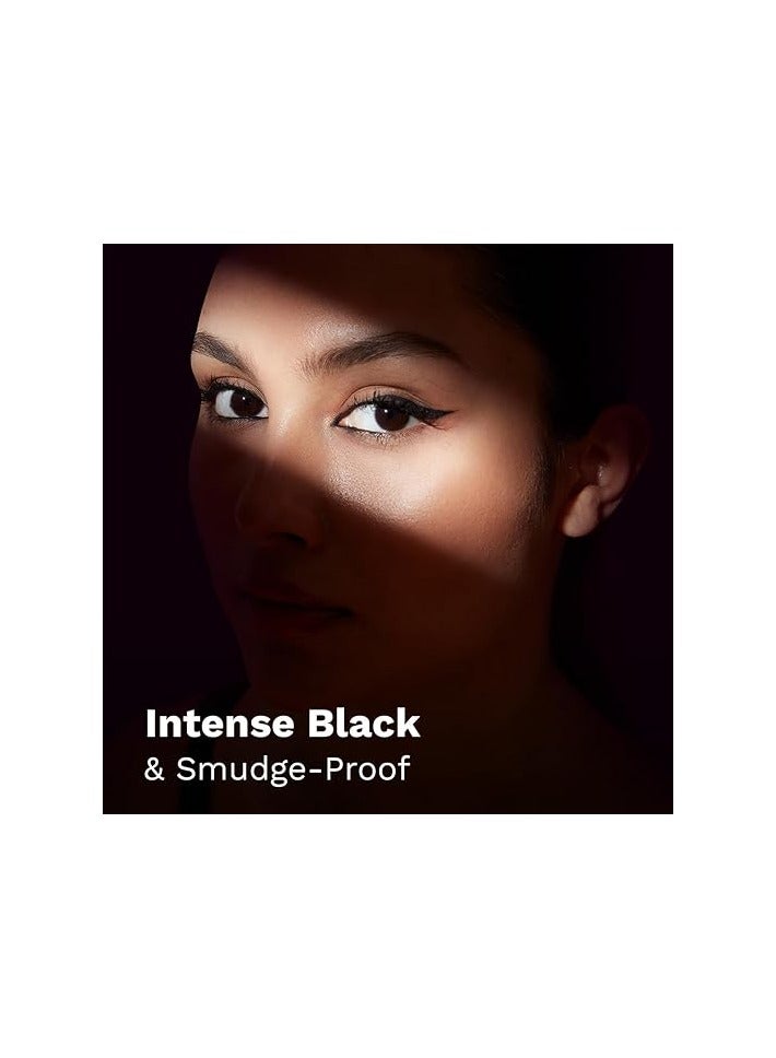Pilgrim Black Scandal Eyeliner Intense Matte Finish Smudge Proof Enriched with Argan Oil | 3.50ml - Image 4