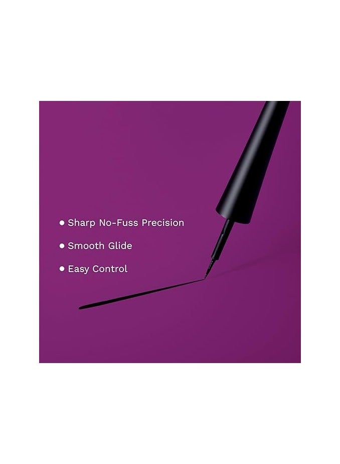 Pilgrim Black Scandal Eyeliner Intense Matte Finish Smudge Proof Enriched with Argan Oil | 3.50ml - Image 5