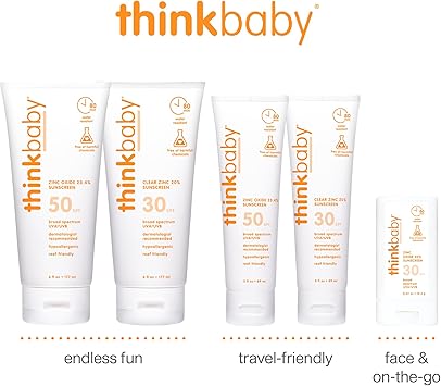 Thinkbaby Sunscreen Safe Baby Spf 50 Plus 6 Oz - Image 5