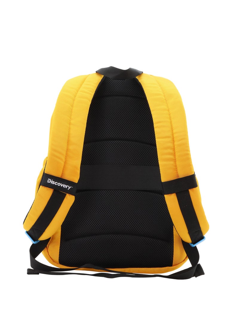 Discovery ICON Backpack 16.2L Ocher, Durable Lightweight Multi Compartment Travel Bag, Padded Laptop/Tablet Pocket RFID, Adjustable Strap With Luggage Fix Strap, Men Women School Outdoor - pzsku/ZFE431C3637EDB5DD775FZ/45/_/1721985946/eb9f576c-c6bf-4508-9f5d-631c8b046533