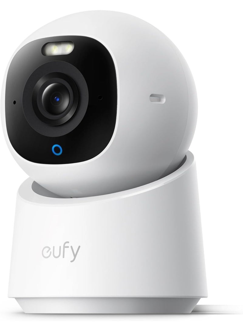 eufy eufy Indoor Cam E30, Latest Generation, 4K UHD security camera, 360 Pan-Tilt, Color Night Vision, AI Detection for Human/Pet/Audio/Crying, Human/Pet Auto Tracking, Works with Homekit - Image 1