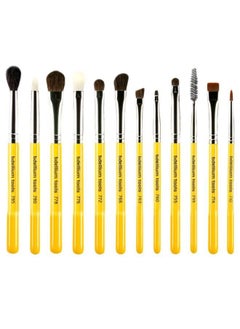 Bdellium Tools, Studio Series, Eyes Brush Set and Pouch, 12 Pc Set