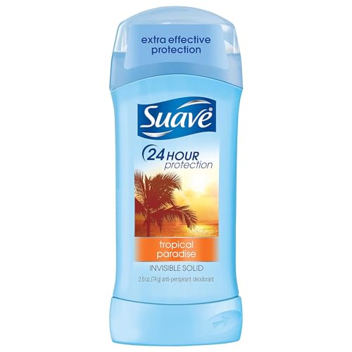 Suave Invis Sld Deod Trop Size 26z Suave Tropical Paradise Invisible Solid Antiperspirant Deodorant - Image 1