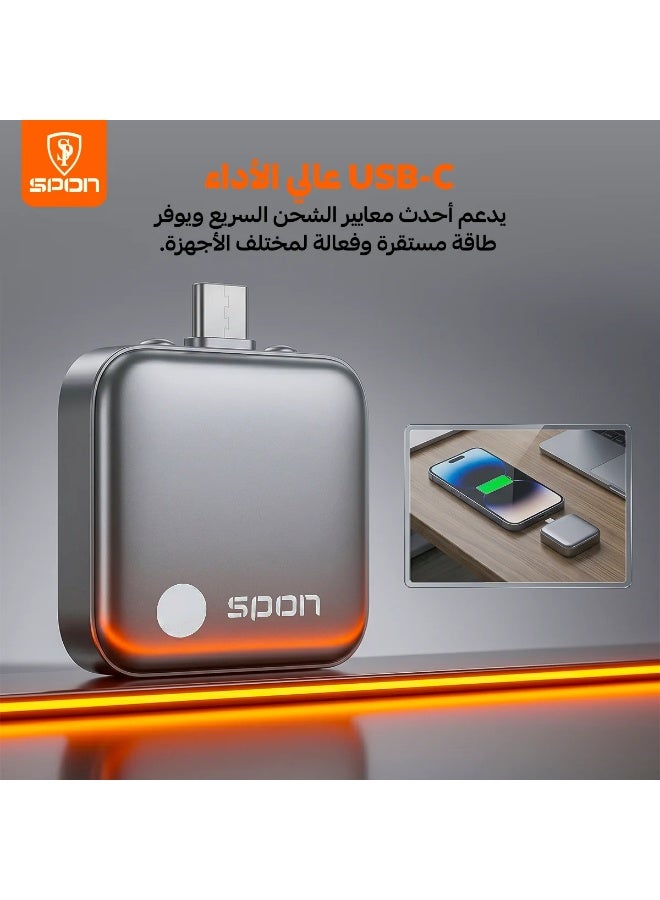 سبون شاحن فصل تلقائي ذكي USB-C حتى 140 واط – حماية البطارية من الشحن الزائد مع فصل تلقائي عند اكتمال الشحن - Image 5