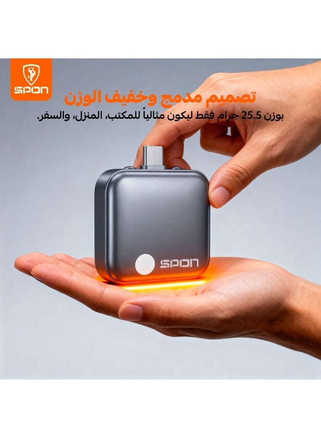 سبون شاحن فصل تلقائي ذكي USB-C حتى 140 واط – حماية البطارية من الشحن الزائد مع فصل تلقائي عند اكتمال الشحن - Image 2