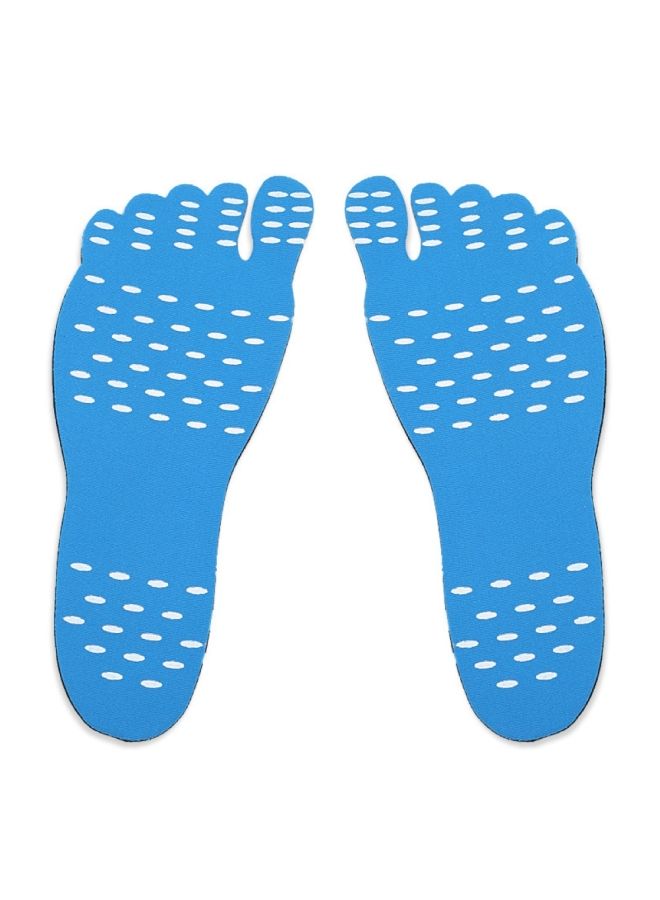 NIBEMINENT Waterproof Elastic Cloth Adhesive Anti Skid Foot Sticker Beach Insoles Shoes Pad Set - Image 1