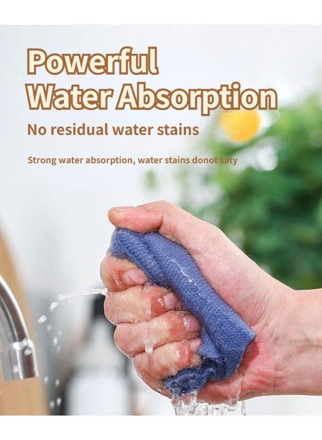 HQ-GAMING Microfiber Cleaning Towels 20 x 20 cm, Ultra Absorbent Microfiber Cleaning Cloth Scratch & Lint Free Car Duster Multi-Purpose, Reusable Cleaning Rags for Home, Kitchen Use (10 Pack) - Image 4