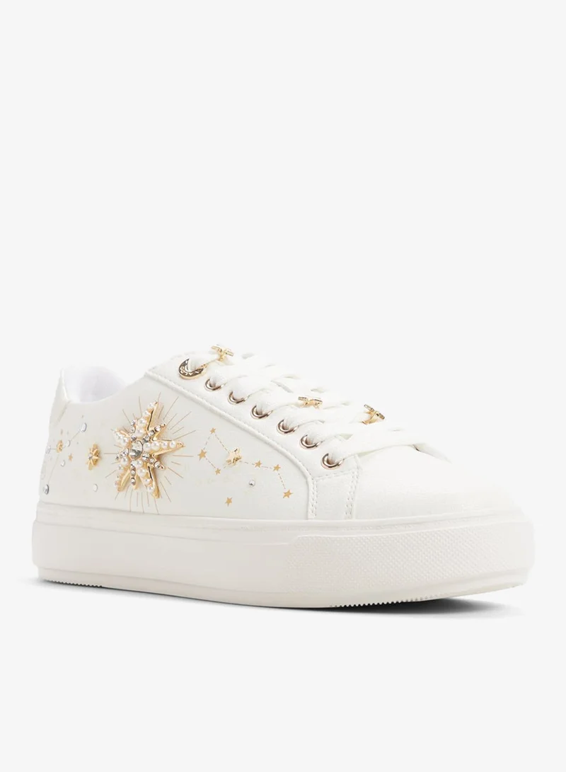 ALDO  STARBRIGHT Lace-Up Sneakers for Women | Best Price UAE