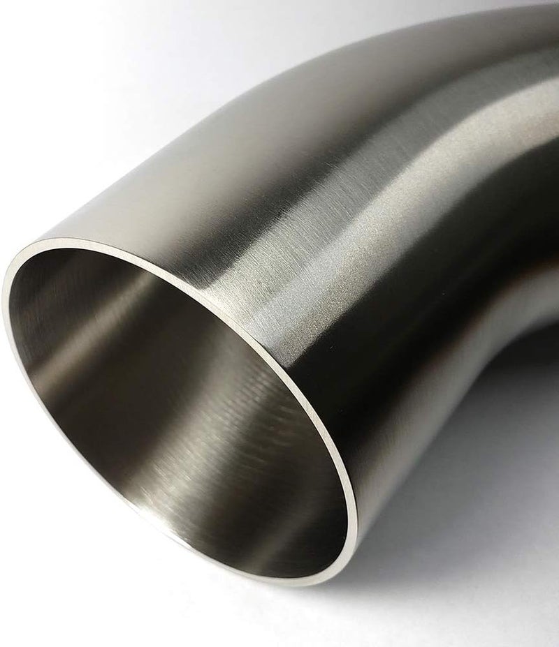 2" Stainless 45° Mandrel Bend Elbow - 1.5D/3" CLR Loose Radius - 16GA/.065" Wall - 2" Leg / 2" Leg - SS304 - Exhaust Fabrication