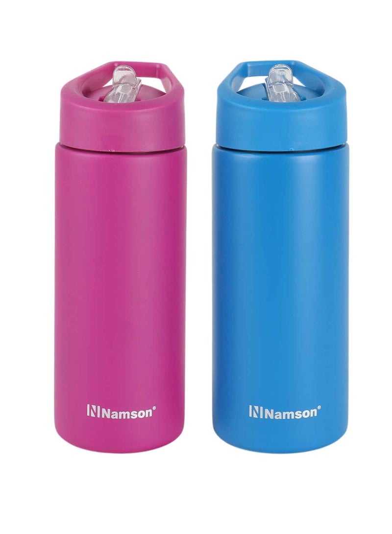 NAMSON NAMSON  S.STEEL WATER BOTTLE 500ML NA-8004 – Durable, Leak-Proof & Portable | Premium Quality for Daily Use - Image 1