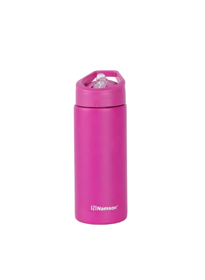 NAMSON NAMSON  S.STEEL WATER BOTTLE 500ML NA-8004 – Durable, Leak-Proof & Portable | Premium Quality for Daily Use - Image 2